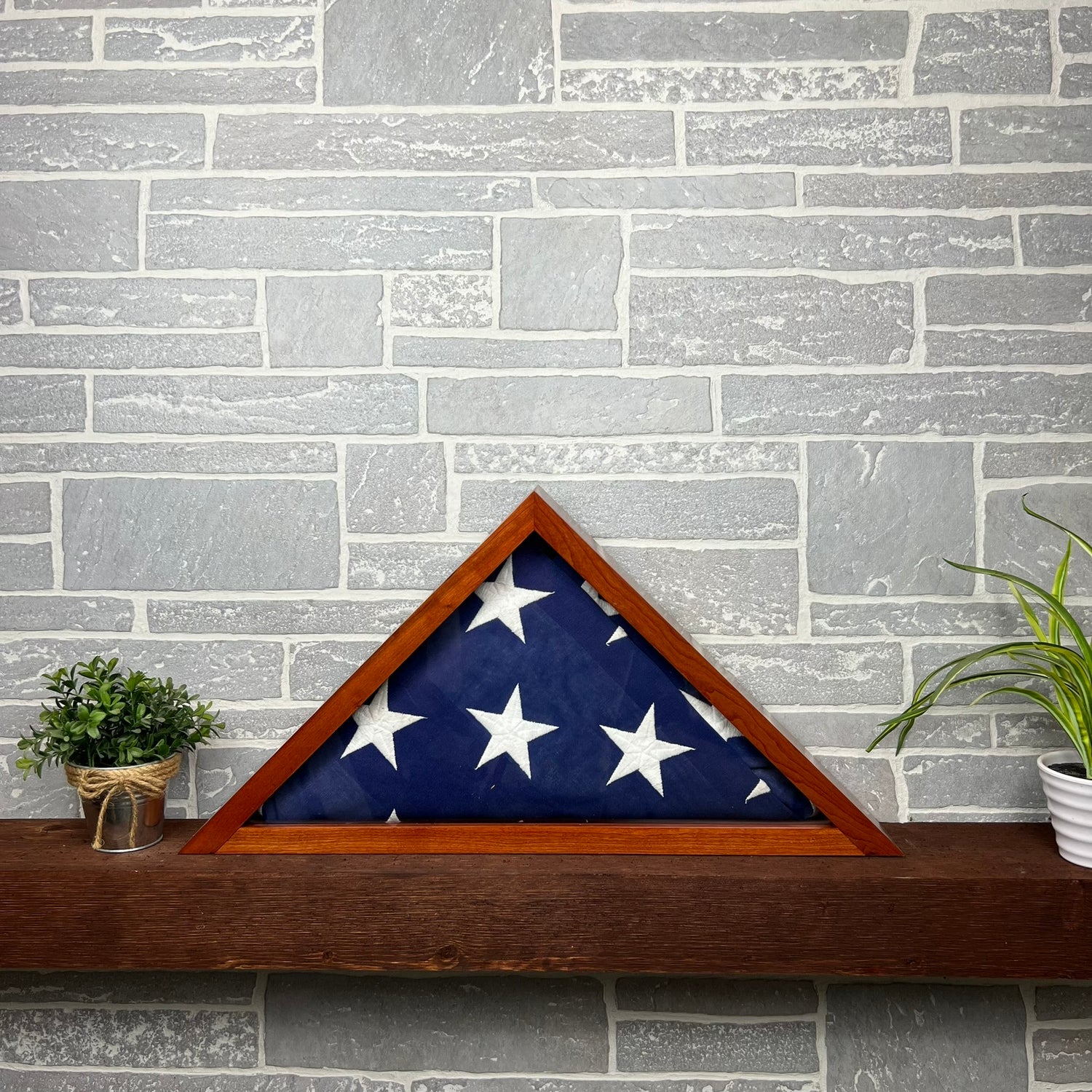 Custom Veteran Burial Flag Case